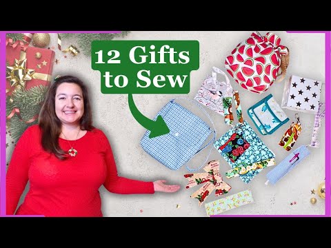 12 Christmas Gifts to Sew - Practical, Stylish, & Gift-Ready