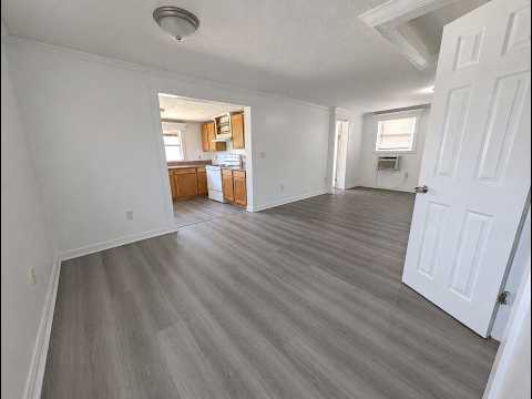 Recently renovated  2 bed, 1.5 bath home with a fully fenced yard property video