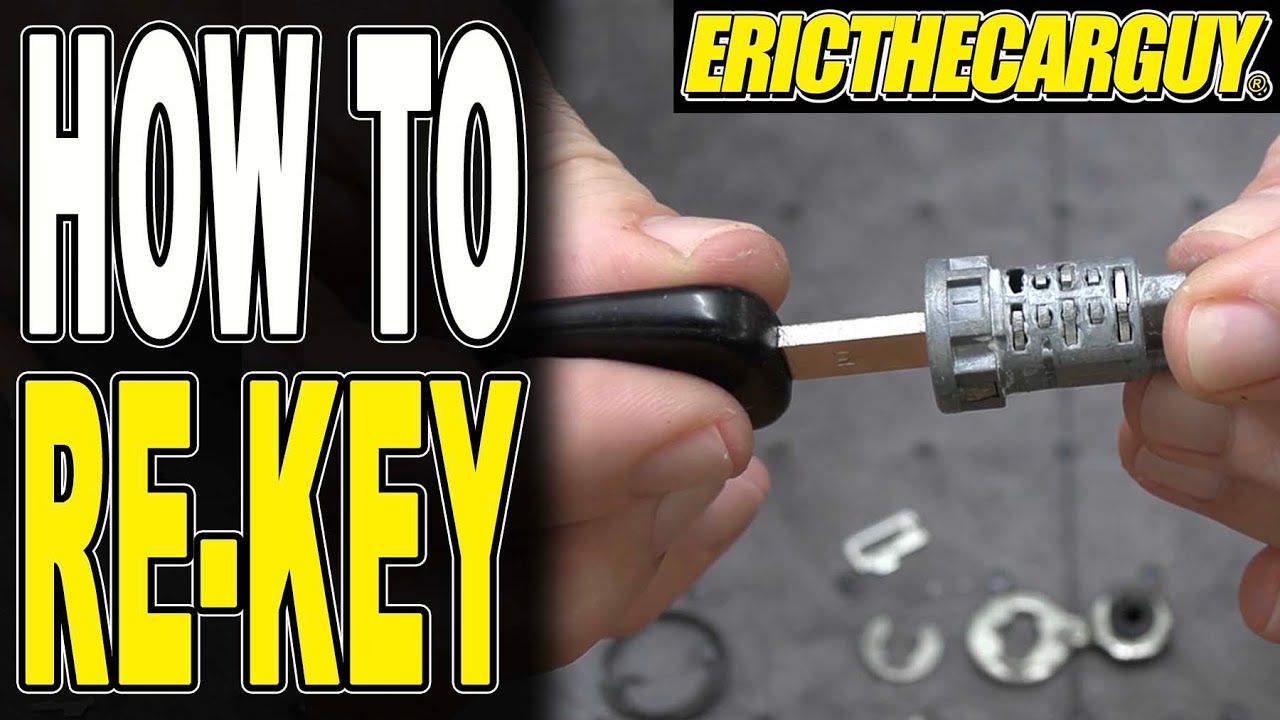 How To Re-Key or Repair a Lock (Honda High Security)