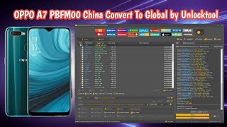 OPPO A7 PBFM00 China Convert To Global By Unlock Tool