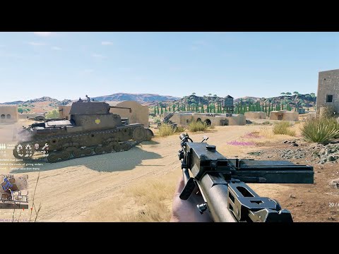 Enlisted: Al Jabal Farm - Battle of Tunisia Gameplay [1440p 60FPS]