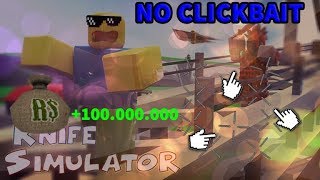 Roblox Knife Simulator Hack Script Money ฟร ว ด โอออนไลน ด ท ว - roblox knife simulator hack infinite money no clickbait