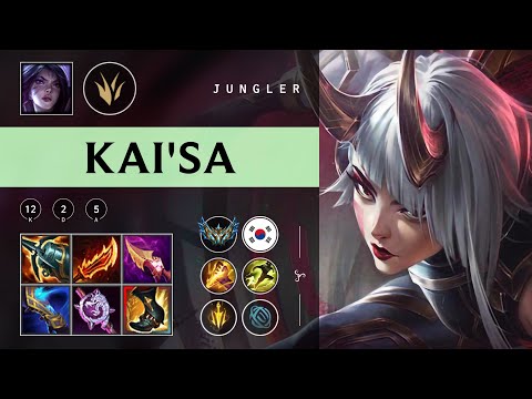 Kai'Sa Jungle vs Ambessa - KR Challenger Patch 25.24