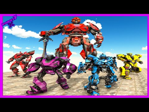 Super Robot Transforming: Robot Car Transform Game Android gameplay