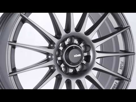 Rennform - Matte Grey | Konig Wheels