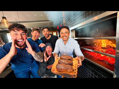 I made the best barbecue like the king of the cattle on the farm.