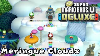 World Meringue Clouds - All Star Coins 100% Gameplay Walkthrough - New Super Mario Bros U Deluxe