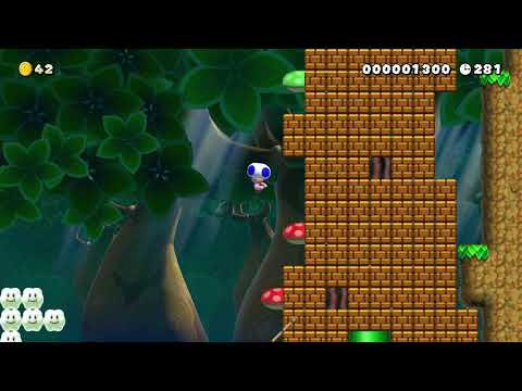4-Castle | Tricky Treetop Tower by YTBeef_21™ 🍄 Super Mario Maker 2 ✹Switch✹ #atp