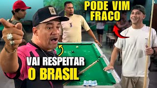 O KATRYNA FOI NO PARAGUAI E ENFRENTOU UM DOS MELHORES NA SINUCA 🔥 🔥 🔥 