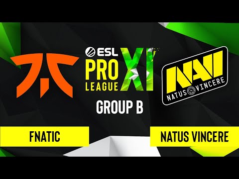 CS:GO - Natus Vincere vs. Fnatic [Dust2] Map 2 - ESL Pro League Season 11 - Group B