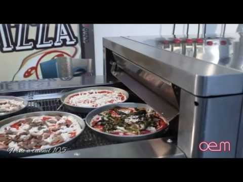 Video Four  pizza convoyeur lectrique tapis 50cm OEM