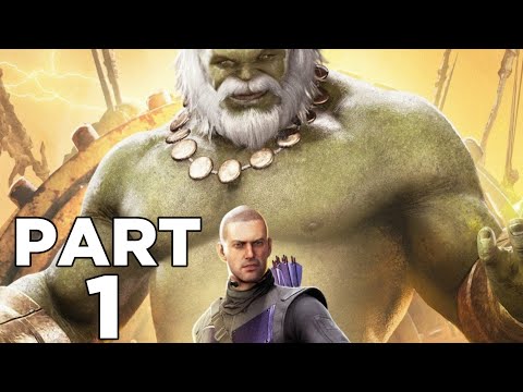 MARVEL'S AVENGERS PS5 (HAWKEYE) Walkthrough Gameplay Part 1 - INTRO (DLC)