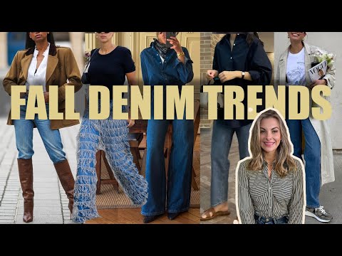 The TOP Denim Trends this FALL 2025