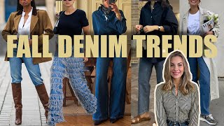 The TOP Denim Trends this FALL 2025