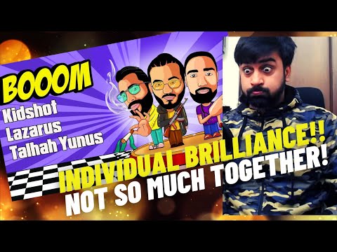 DISAPPOINTED WITH THIS!! | KIDSHOT - BOOM ft. LAZARUS & TALHAH YUNUS | #KatReactTrain | Reaction