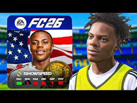 I Made IShowSpeed a Real Madrid Academy Player