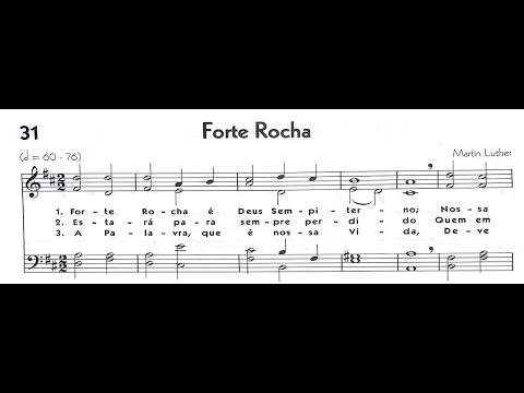 Hinário 5 CCB - Hino 031 - Forte Rocha - Strings - Teclado Yamaha PSR S670