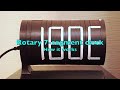 Rotary 7 Segment Clock How It Works