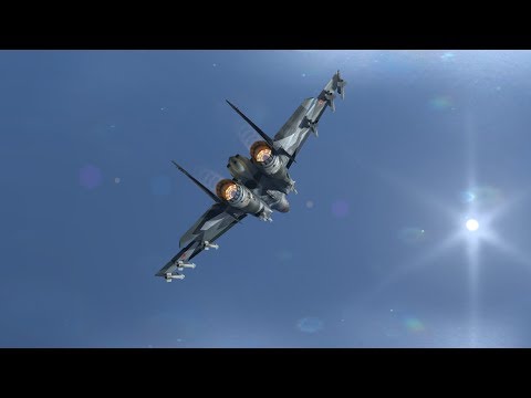 DCS:FC3 - Su-27 vs F-15C (AI) Dogfight