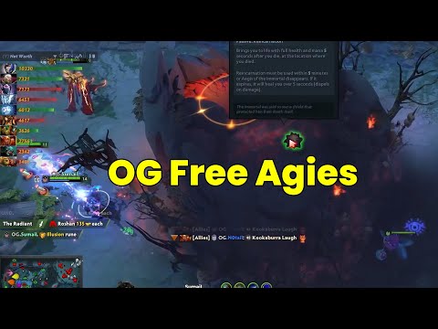 OG Free Agies | Dota 2 International 10 | OG vs Undying