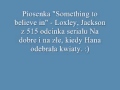 Something to believe in - Loxely, Jackson 