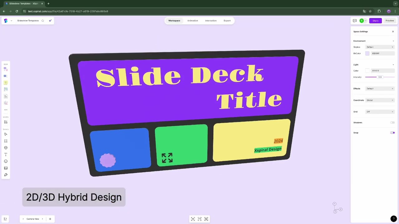 Xspiral demo video
