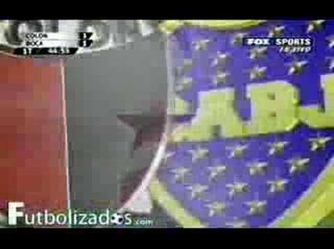 Colon 2 - Boca Juniors 1. Clausura Argentino 2007