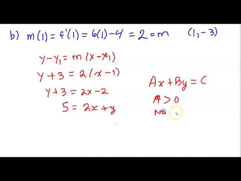 4.3/4.4 Determining Slopes of Tangent Lines