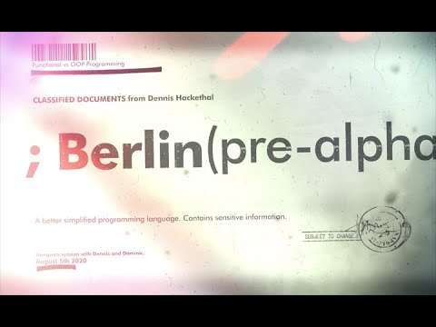A new programming language - Berlin