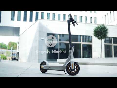 Відео огляд Електросамокат Segway Ninebot by MAX G30LE світло-сірий