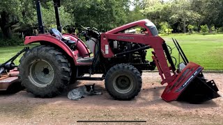 How To Check Hydraulic Fluid On Mahindra 4025