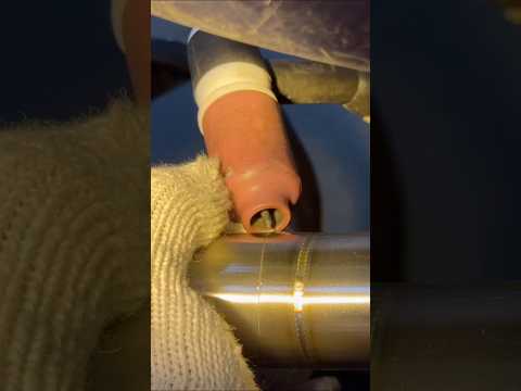 How to TIG weld stainless steel exhaust pipe