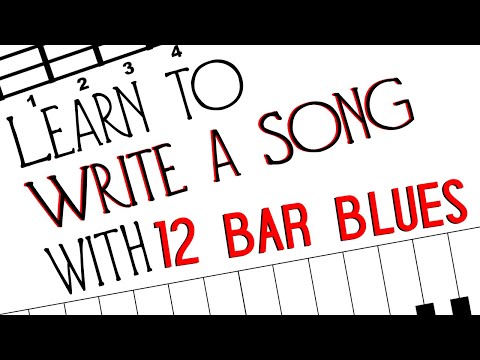 12 Bar Blues Songwriting Lesson | Learn to Write Songs with the Blues | Play Piano, Guitar and Sing