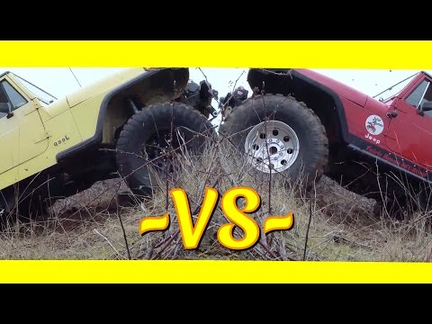 TSL Supper Swamper -vs- Maxxis Bighorn Tires (Hill Climb)