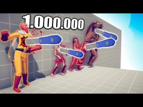 1.000.000 DAMAGE KNIFE vs EVERY FACTION - TABS | Totally Accurate Battle Simulator 2023