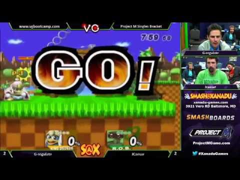 WF: Xanadu 11/1/13 - G-regulate (Dedede) vs. JCaesar (R.O.B.)
