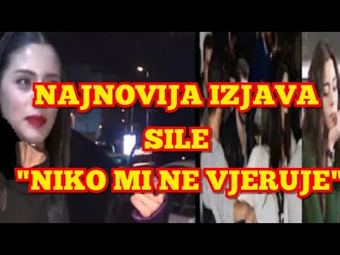 NAJNOVIJA IZJAVA  SILE TURKOGLU  - NIKO MI NE VJERUJE OSIM HALILA