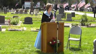 preview picture of video 'Truckee Civil War Headstone Dedication Ceremony (01/09)'