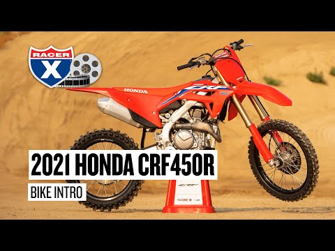 2021 Honda CRF450R Bike Intro | Racer X Films