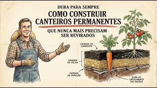 Como construir canteiros permanentes que nunca mais precisam ser revolvidos