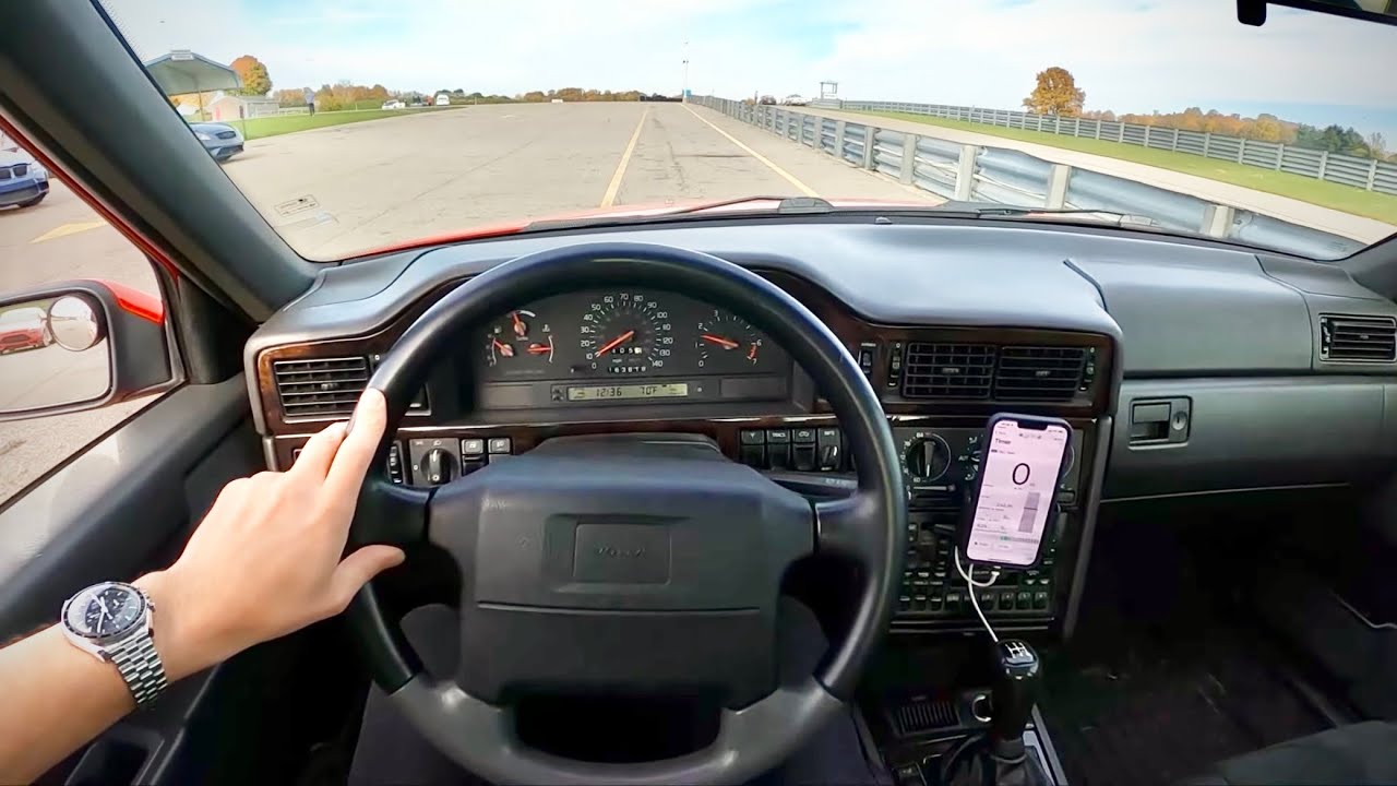 1997 Volvo 850 R (5-Speed Manual) - POV Track Driving