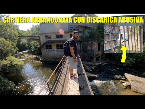 EXPLORING AN ABANDONED PAPER MILL - WE DISCOVER AN ILLEGAL LANDFILL AND THEY CHASED US AWAY!