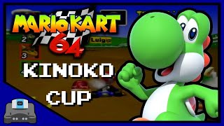 Kinoko Cup 100cc as Yoshi | Mario Kart 64 Gameplay (Japanese version)