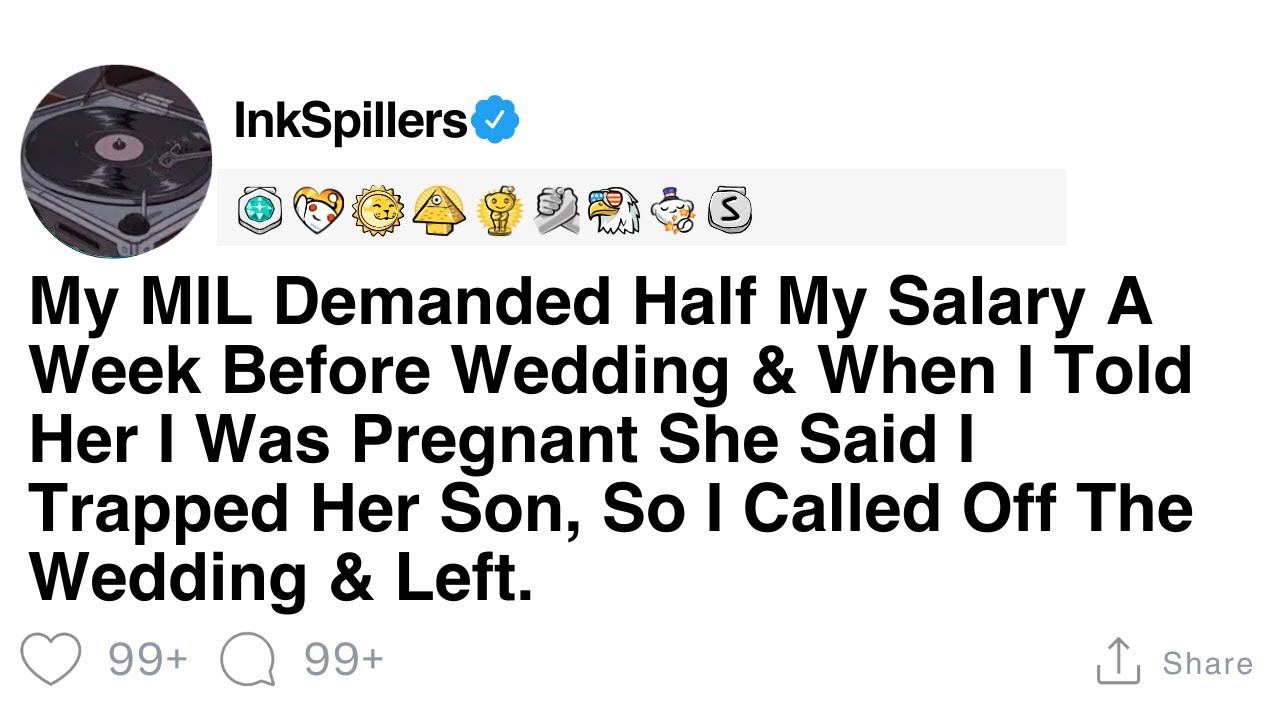 My MIL Demanded Half My Salary A Week Before Wedding & When I Told Her I Was Pregnant She Said...