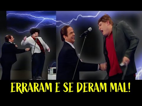 ZUKERMAN E CARLINHOS TRAVARAM E SE DERAM MAL! | Eletrocutados