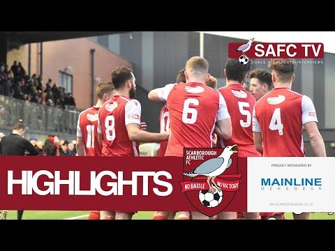 Highlights: Scarborough Athletic v Prescot Cables - 27/01/2018
