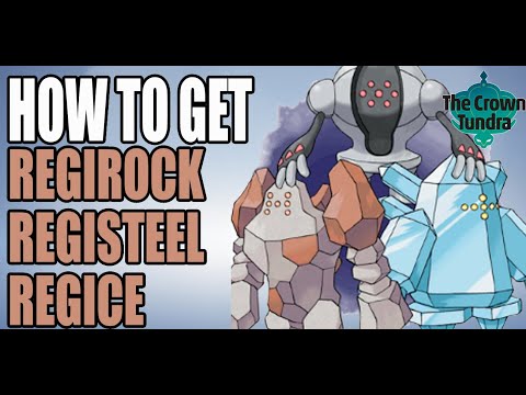 How to catch Registeel Regirock Regice Pokemon Sword...
