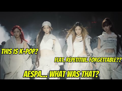 Be Honest… aespa’s Dirty Work Flopped?