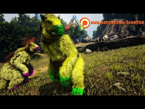 Double Megatherium Tame (Ark Survival Evolved)