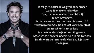 Marco Borsato - Niemand Anders ★ LYRICS